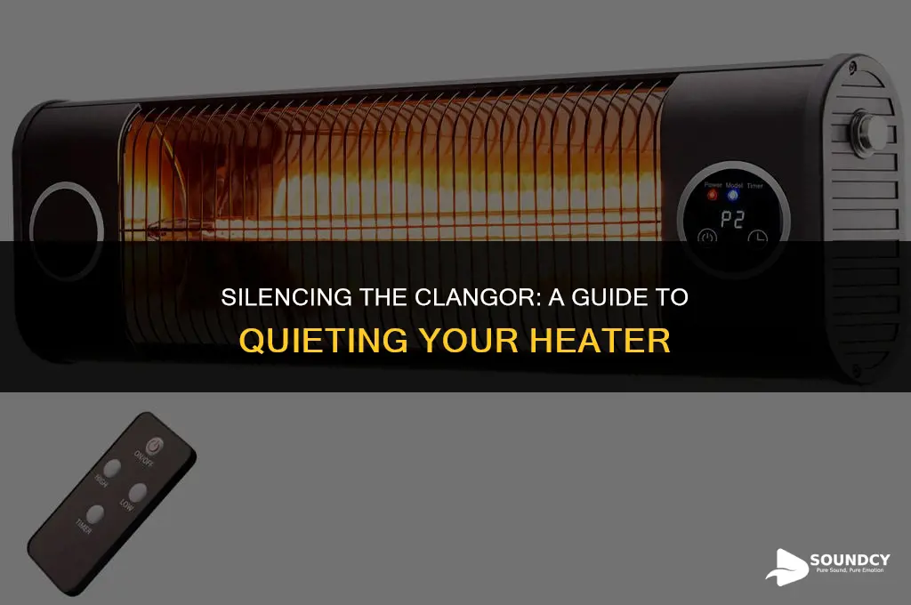 how to stop the clanging sound of a heater