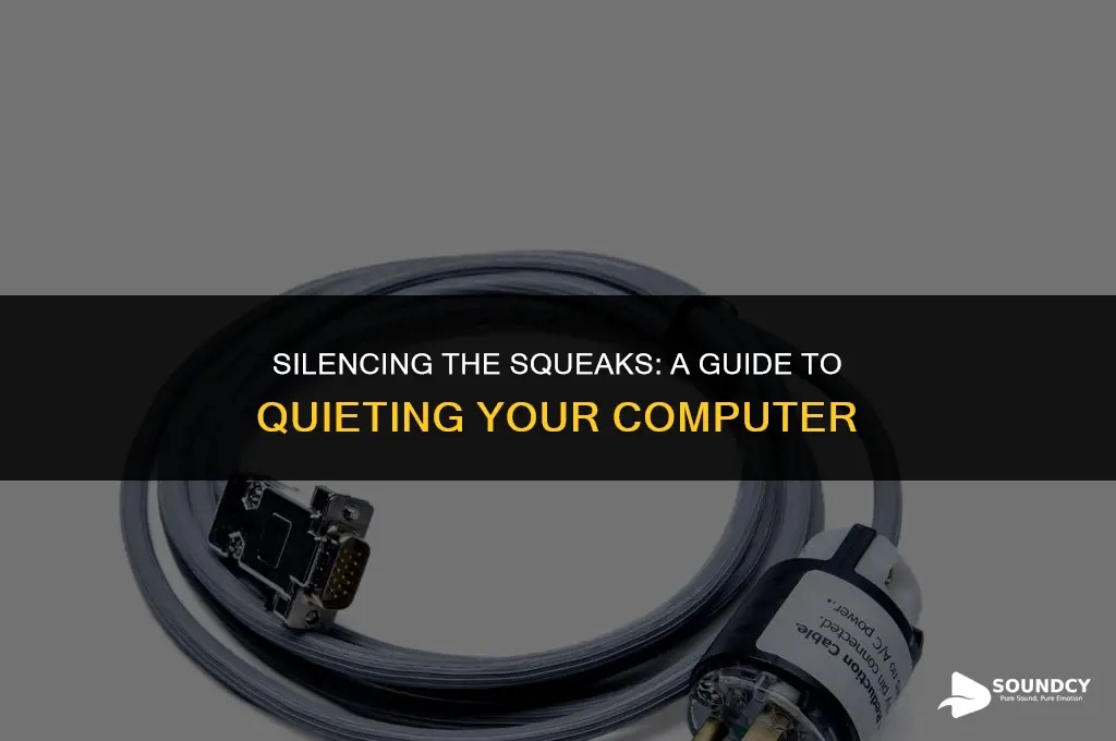 how to stop the horrible sound in my computer