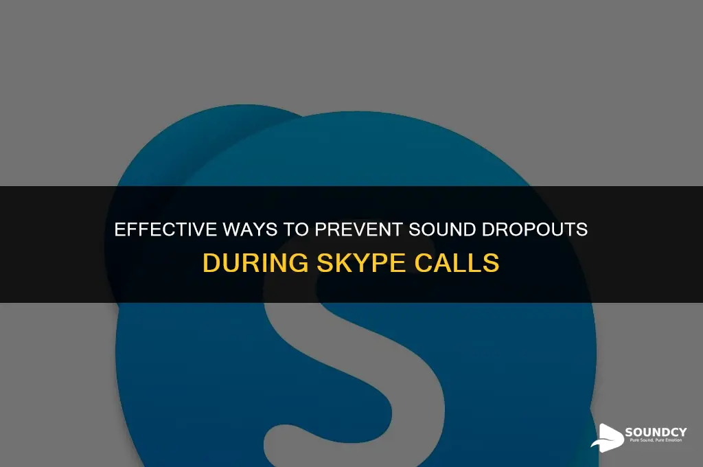 how to stop the lower of sound in skpe