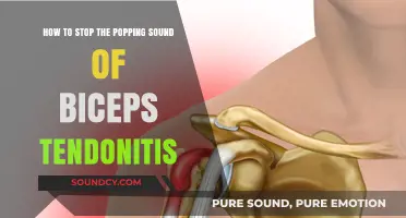 Silencing the Snap: Effective Ways to Stop Biceps Tendonitis Popping
