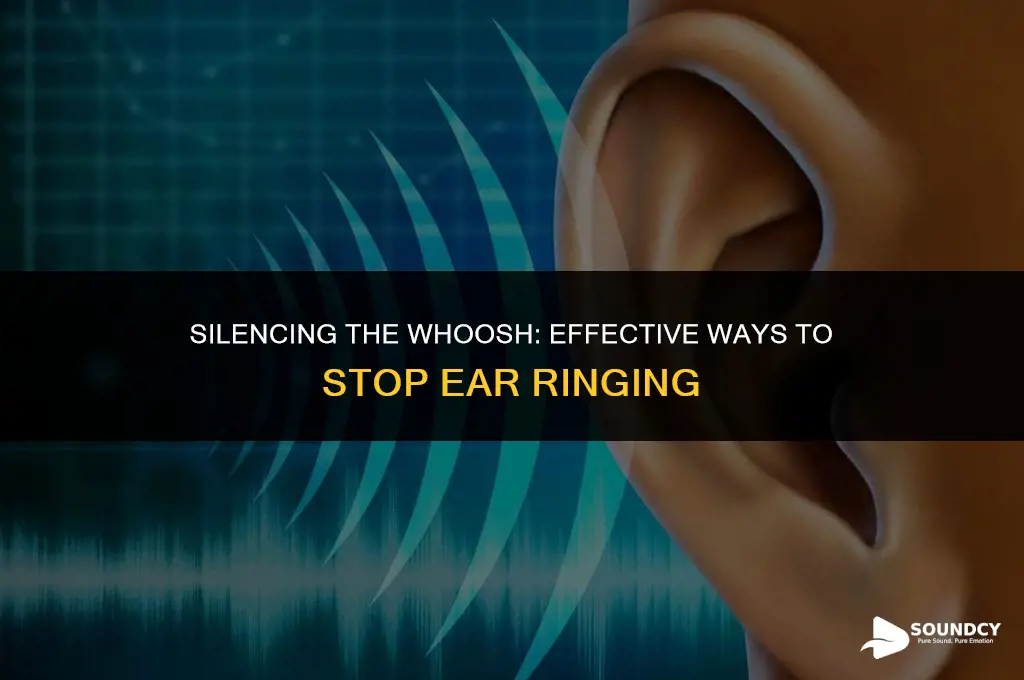 how to stop the whooshing sound in my ear