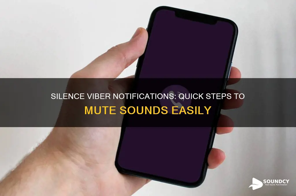 how to stop viber sounds