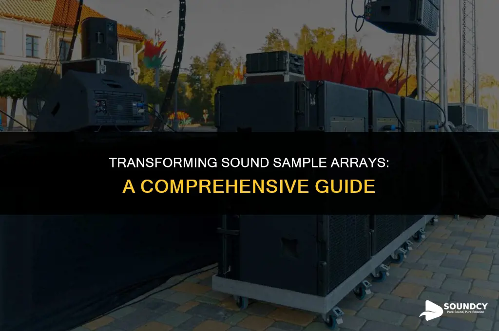 how to switch a sound sample array to sound