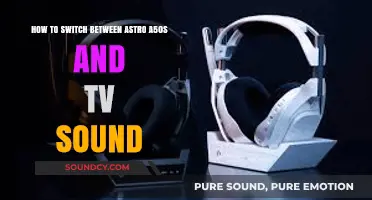Seamless Audio Switching: Astro A50s to TV Sound Guide