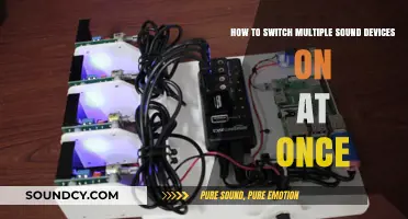 Effortlessly Toggle Multiple Sound Devices with These Simple Steps