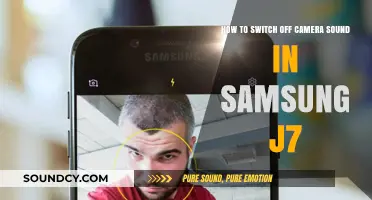 Silencing the Shutter: A Guide to Turning Off Camera Sound on Samsung J7