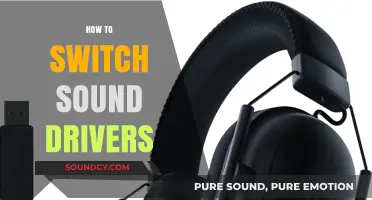 Switching Sound Drivers: A Step-by-Step Guide for Better Audio
