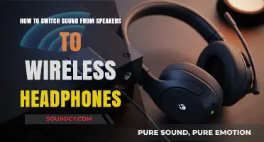 Seamless Audio Transition: Speakers to Wireless Headphones Guide