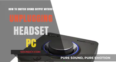 Effortlessly Switch Sound Output on PC: No Unplugging Required!