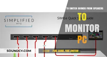 Seamless Audio Transition: Guide to Switching Sound from Speakers to PC Monitor