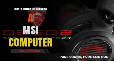 Easy Guide: Enabling Sound on Your MSI Computer