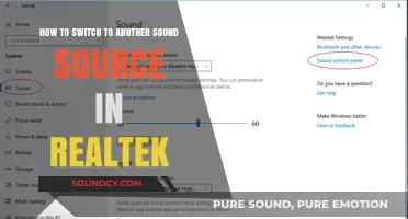 Effortlessly Switch Sound Sources with Realtek: A Step-by-Step Guide