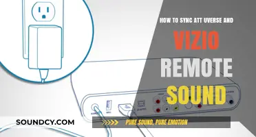 Syncing Sound: A Guide to Pairing ATT Uverse with Vizio Remotes