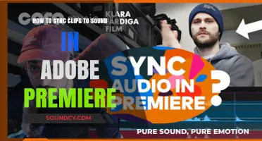 Syncing Clips to Sound in Adobe Premiere: A Step-by-Step Guide