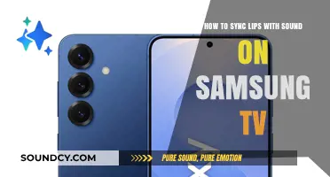 Mastering Lip Sync on Samsung TVs: A Comprehensive Guide
