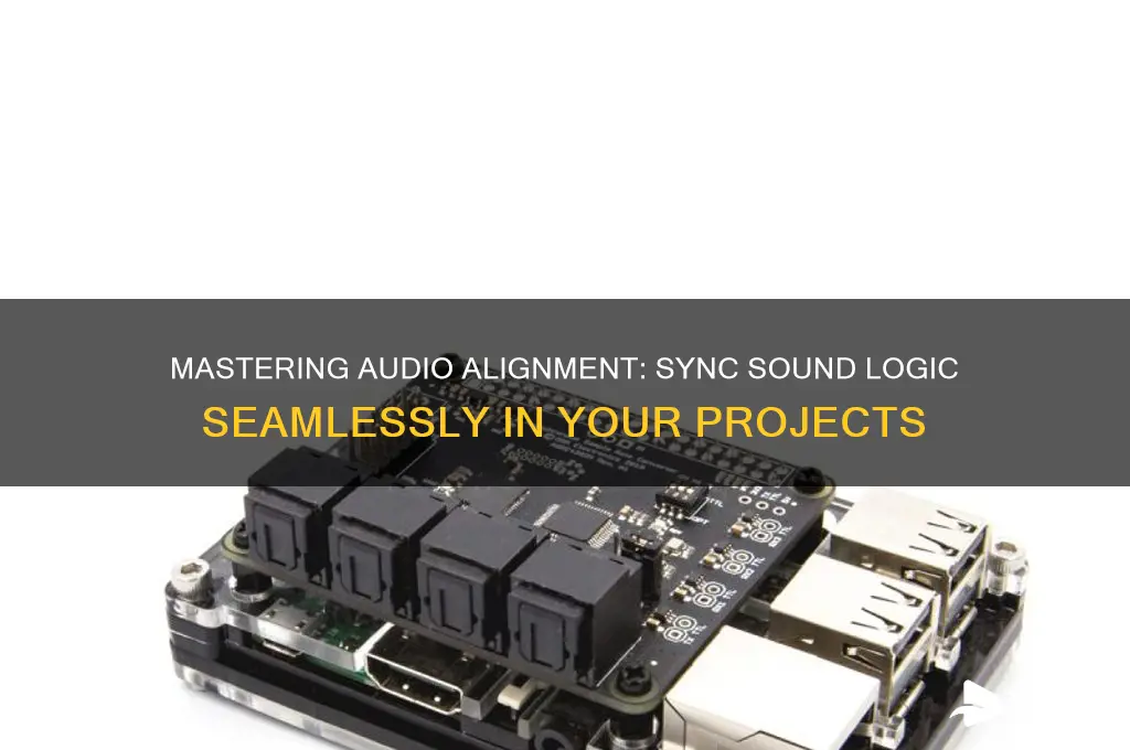 how to sync sound logic