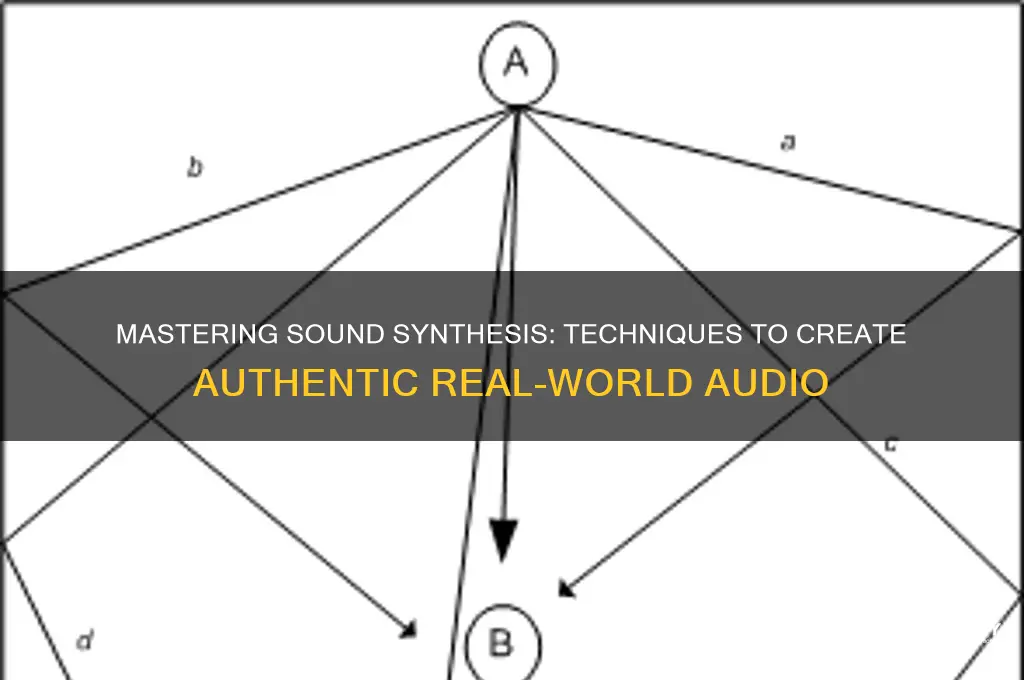 how to synthesize real sounds