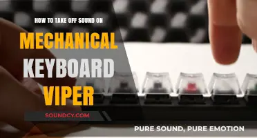 Silencing the Viper: A Guide to Disabling Sound on Mechanical Keyboards