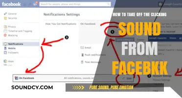 Silencing the Click: A Guide to Removing Sounds from Facebook