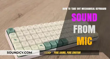Silencing the Clacks: A Guide to Removing Mechanical Keyboard Sound from Your Mic