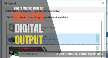 Mute Realtek Digital Output: A Step-by-Step Guide