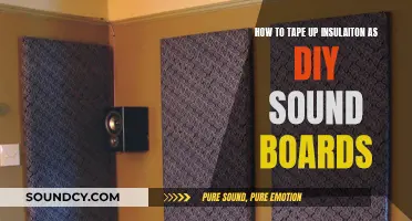 DIY Soundproofing: Taping Insulation for Effective Sound Boards