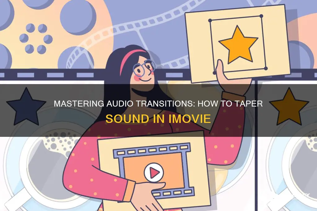 how to taper sound imovie