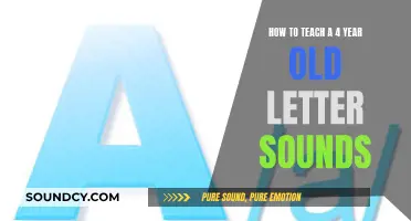Early Literacy Fun: Teaching Letter Sounds to Your 4-Year-Old