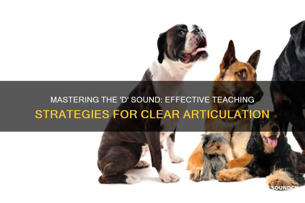 how to teach d sound