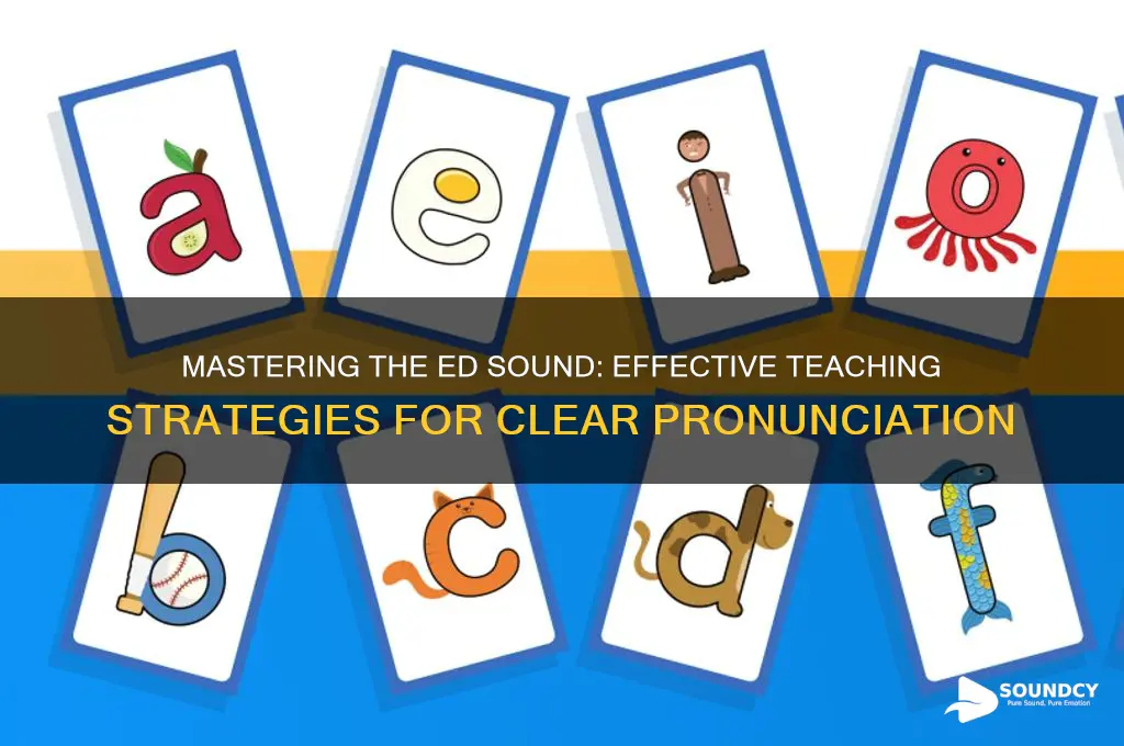 how to teach ed sounds