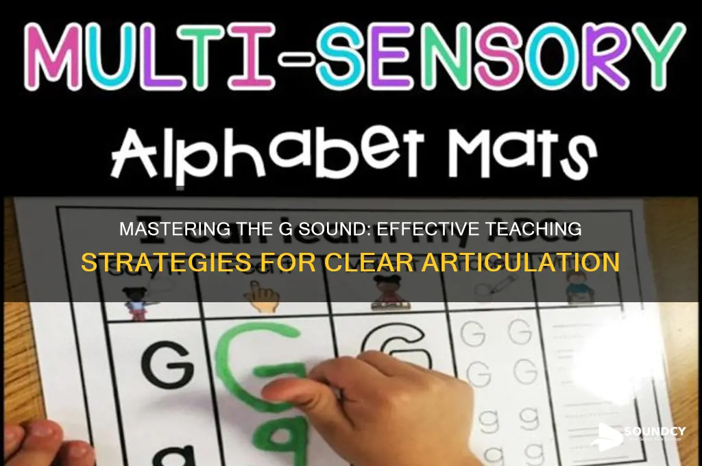 how to teach g sound
