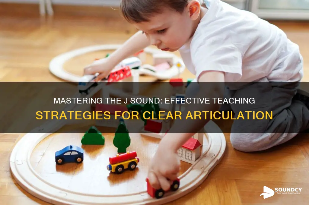 how to teach j sound