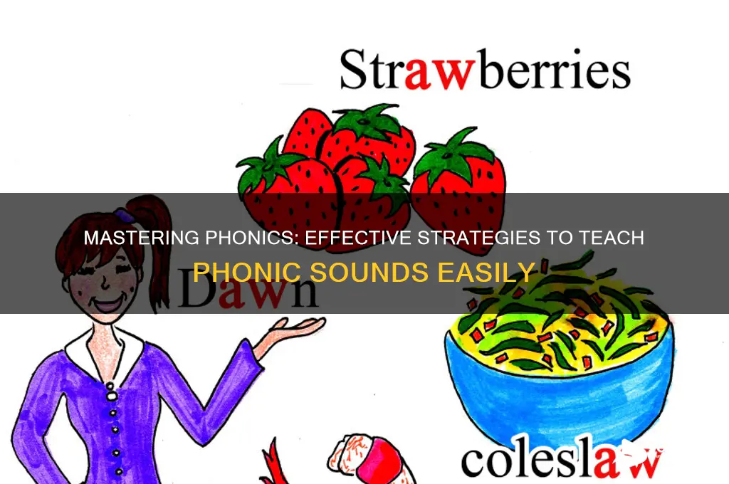 how to teach phonic sounds