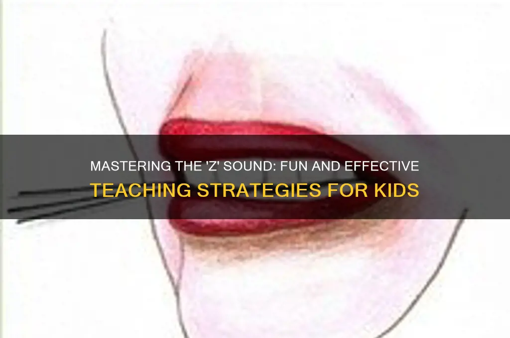 how to teach sound z