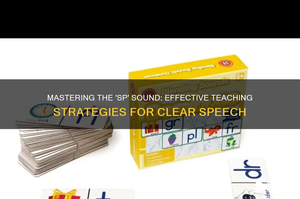 how to teach sp sound