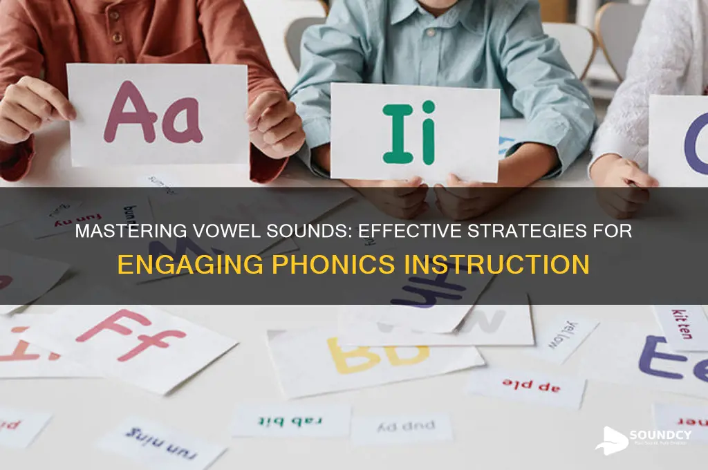 how to teach vowel sound