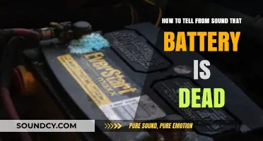 Identifying Dead Batteries Through Sound: A Practical Guide