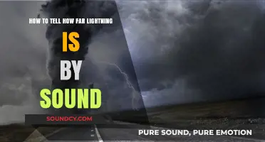 Decoding Thunder: Estimating Lightning Distance by Sound