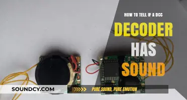 Decoding Sound: A Guide to Identifying DCC Decoders with Audio Features