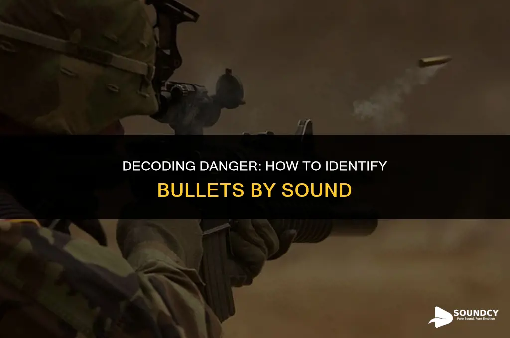 how to tell if bullets are close by sound