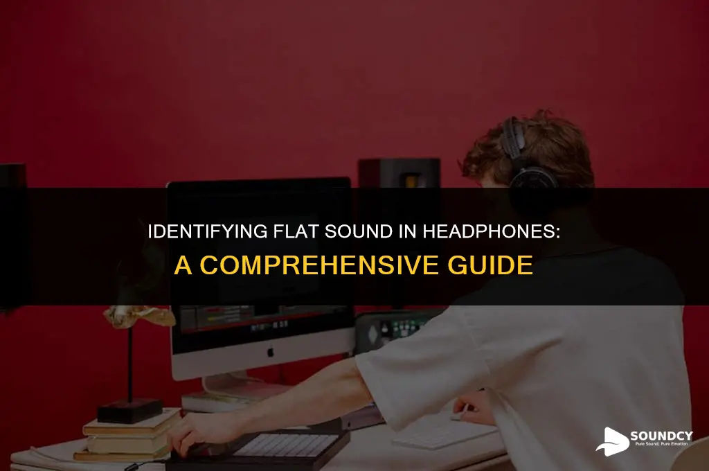 how to tell if headphones have a flat sound