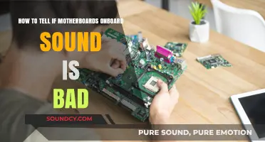 Diagnosing Poor Onboard Sound Quality: A Motherboard Troubleshooting Guide