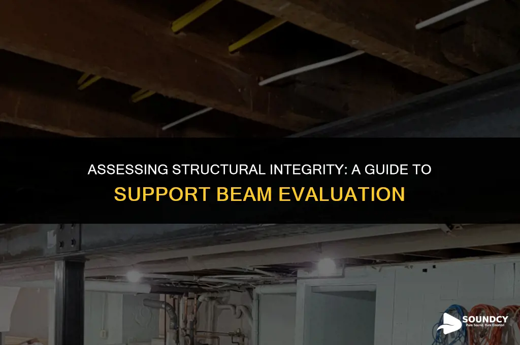 how to tell if support beam is structurally sound