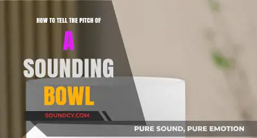 Harmonious Healing: Deciphering the Pitch of a Sounding Bowl