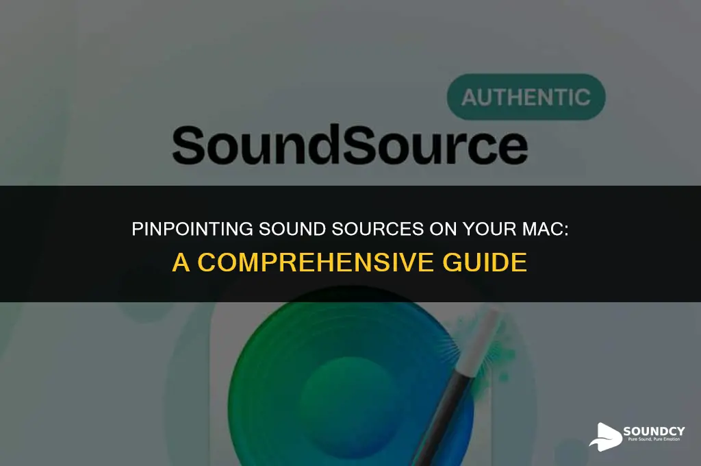 how to tell where sound is coming from mac