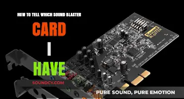 Identifying Your Sound Blaster Card: A Comprehensive Guide