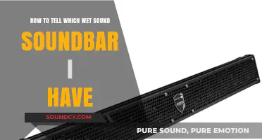 Identifying Your Wet Sounds Soundbar: A Comprehensive Guide