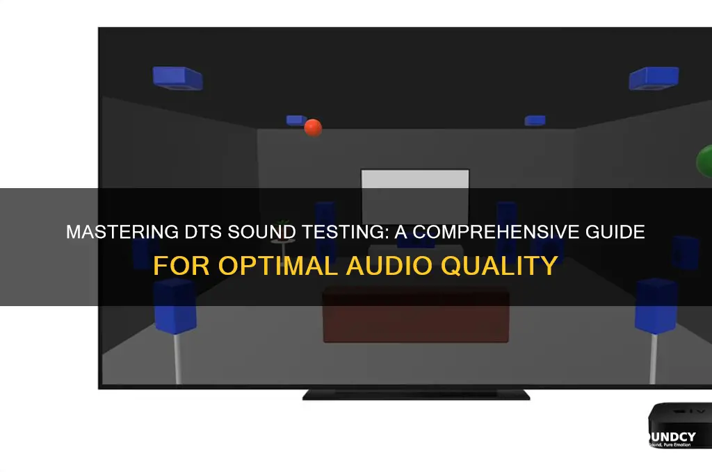 how to test dts sound