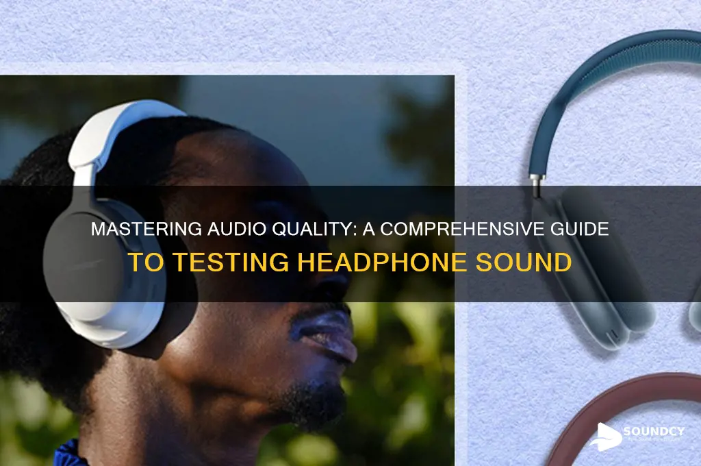 how to test headphone sound