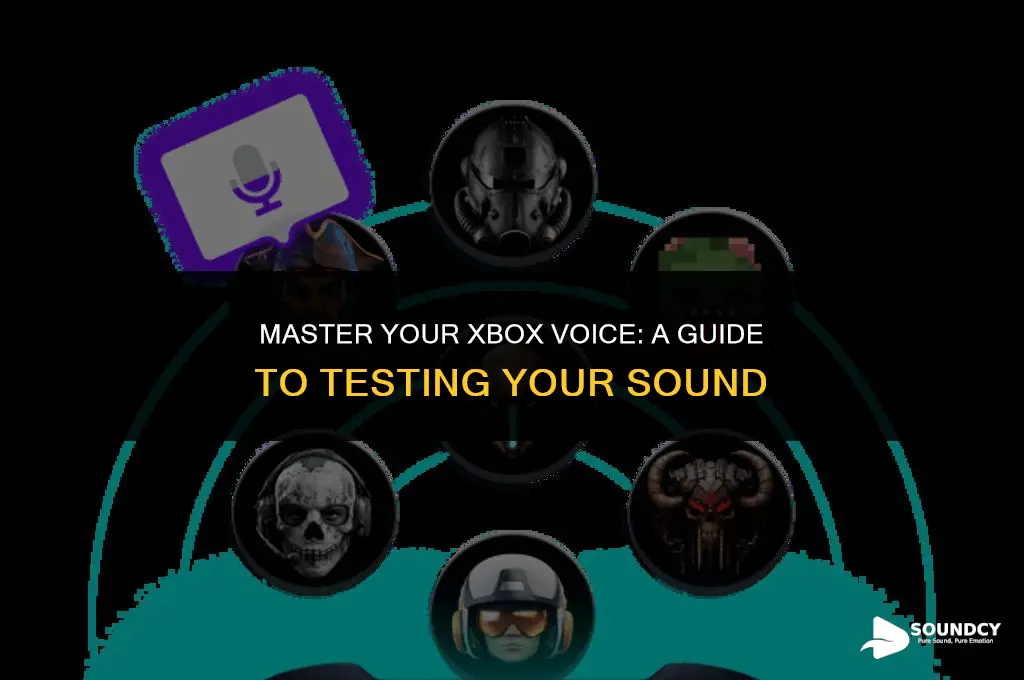 how to test how you sound on xbox app